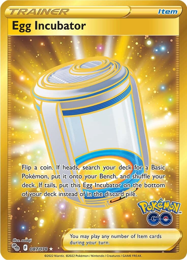 Egg Incubator (087/078) [Pokémon GO] | Black Swamp Games