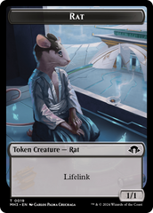 Eldrazi Spawn // Rat Double-Sided Token [Modern Horizons 3 Tokens] | Black Swamp Games