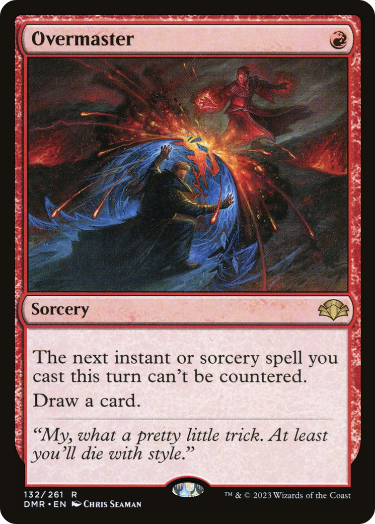 Overmaster [Dominaria Remastered] | Black Swamp Games