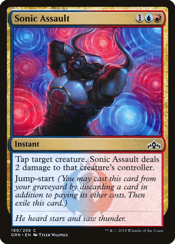 Sonic Assault [Guilds of Ravnica] | Black Swamp Games