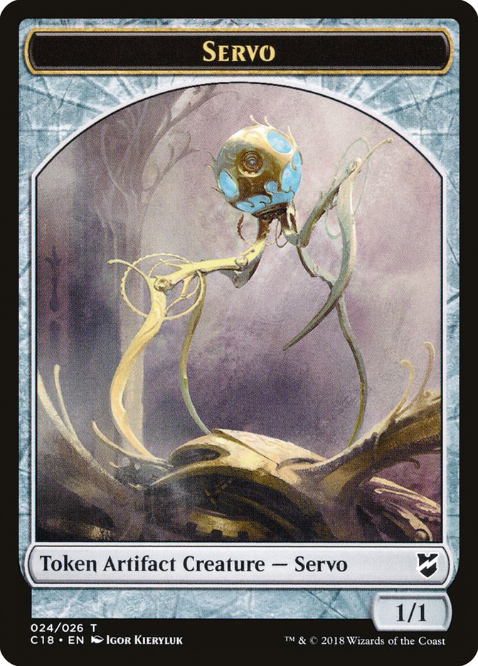 Servo Token [Commander 2018 Tokens] | Black Swamp Games