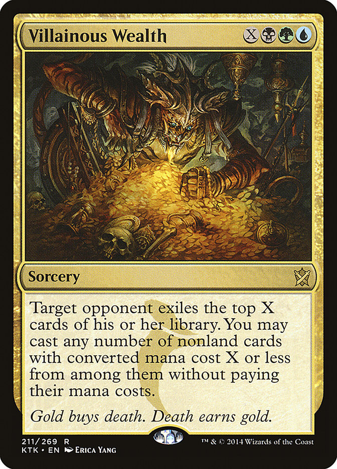 Villainous Wealth [Khans of Tarkir] | Black Swamp Games