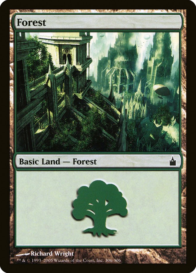 Forest (306) [Ravnica: City of Guilds] | Black Swamp Games