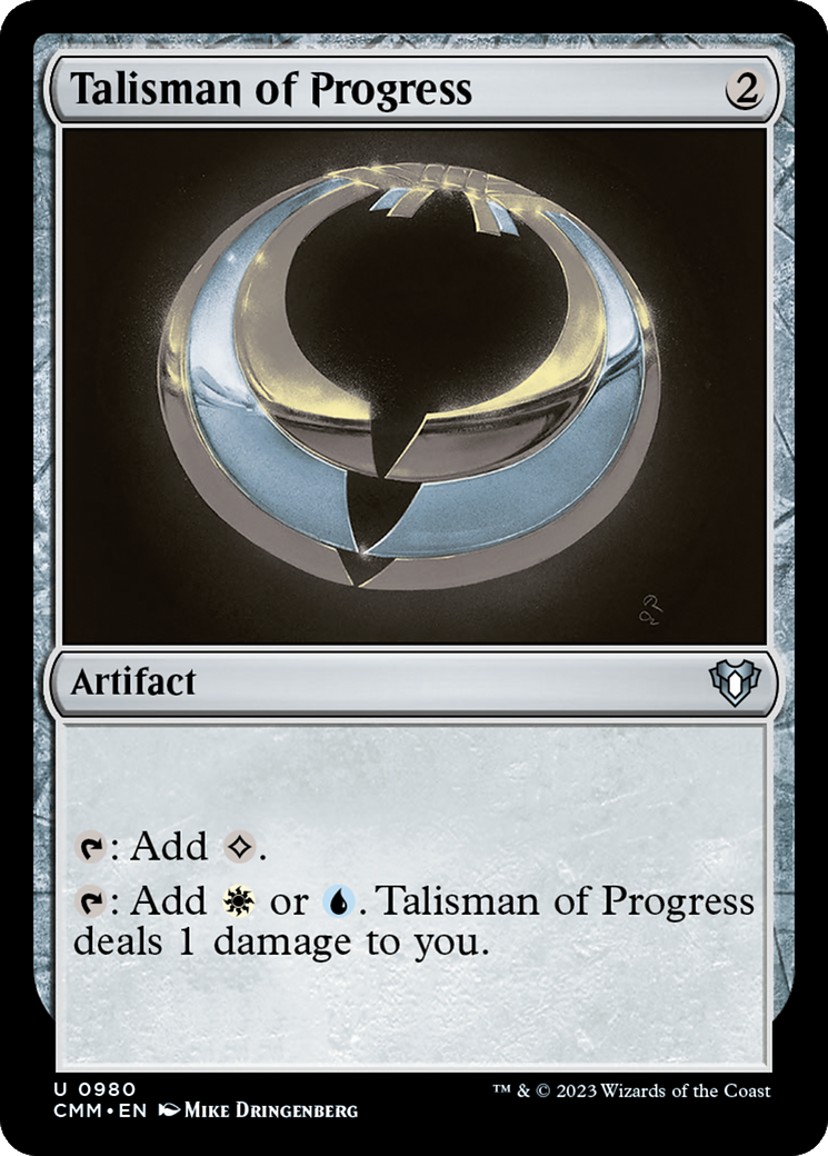 Talisman of Progress [Commander Masters] | Black Swamp Games