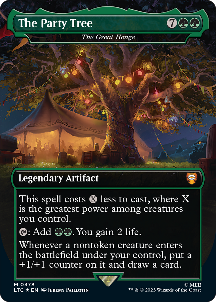 The Great Henge - The Party Tree (Surge Foil Realms and Relics) [The Lord of the Rings: Tales of Middle-Earth Commander] | Black Swamp Games