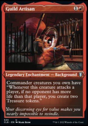 Guild Artisan (Foil Etched) [Commander Legends: Battle for Baldur's Gate] | Black Swamp Games