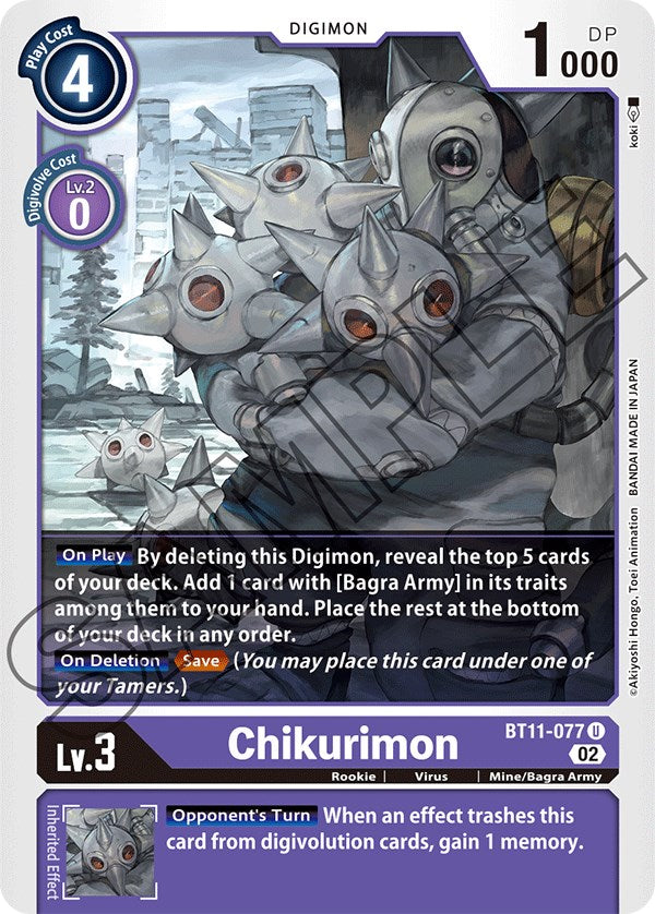 Chikurimon [BT11-077] [Dimensional Phase] | Black Swamp Games