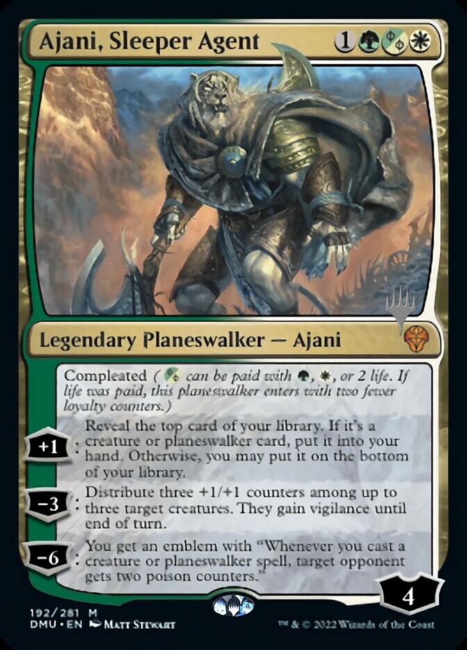 Ajani, Sleeper Agent (Promo Pack) [Dominaria United Promos] | Black Swamp Games