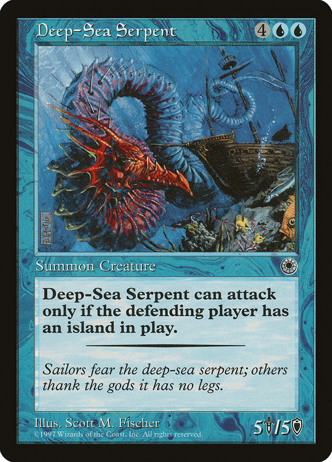Deep-Sea Serpent [Portal] | Black Swamp Games