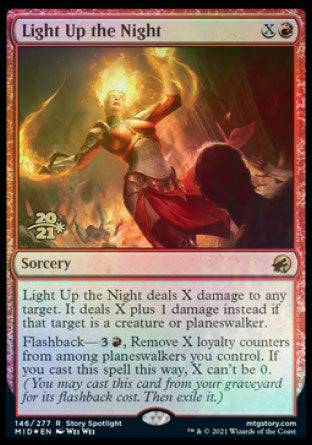 Light Up the Night [Innistrad: Midnight Hunt Prerelease Promos] | Black Swamp Games