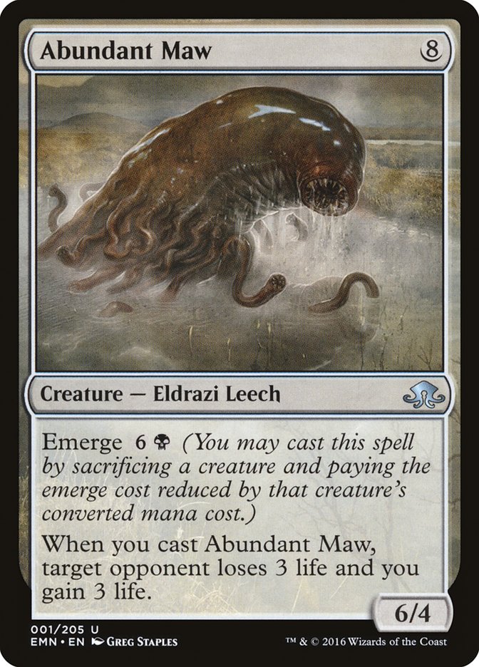 Abundant Maw [Eldritch Moon] | Black Swamp Games