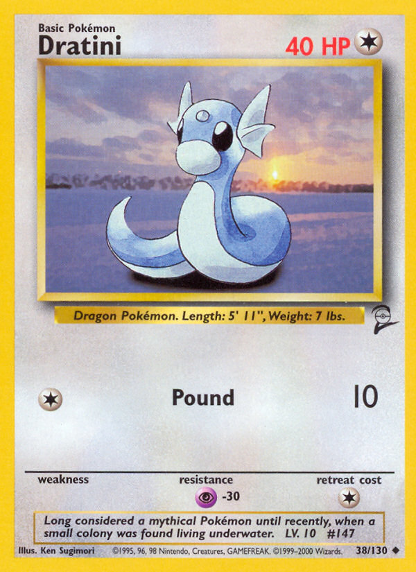 Dratini (38/130) [Base Set 2] | Black Swamp Games