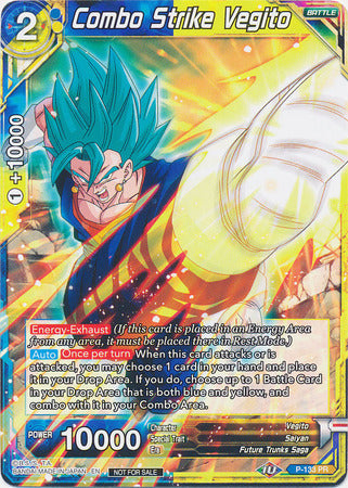 Combo Strike Vegito (Shop Tournament: Assault of Saiyans) (P-133) [Promotion Cards] | Black Swamp Games