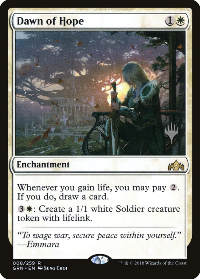 Dawn of Hope (Promo Pack) [Guilds of Ravnica Promos] | Black Swamp Games