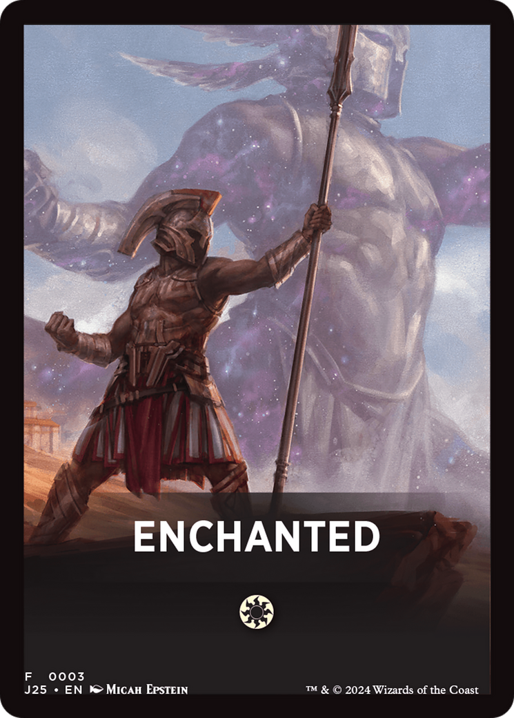 Enchanted Theme Card [Foundations Jumpstart Front Cards] | Black Swamp Games
