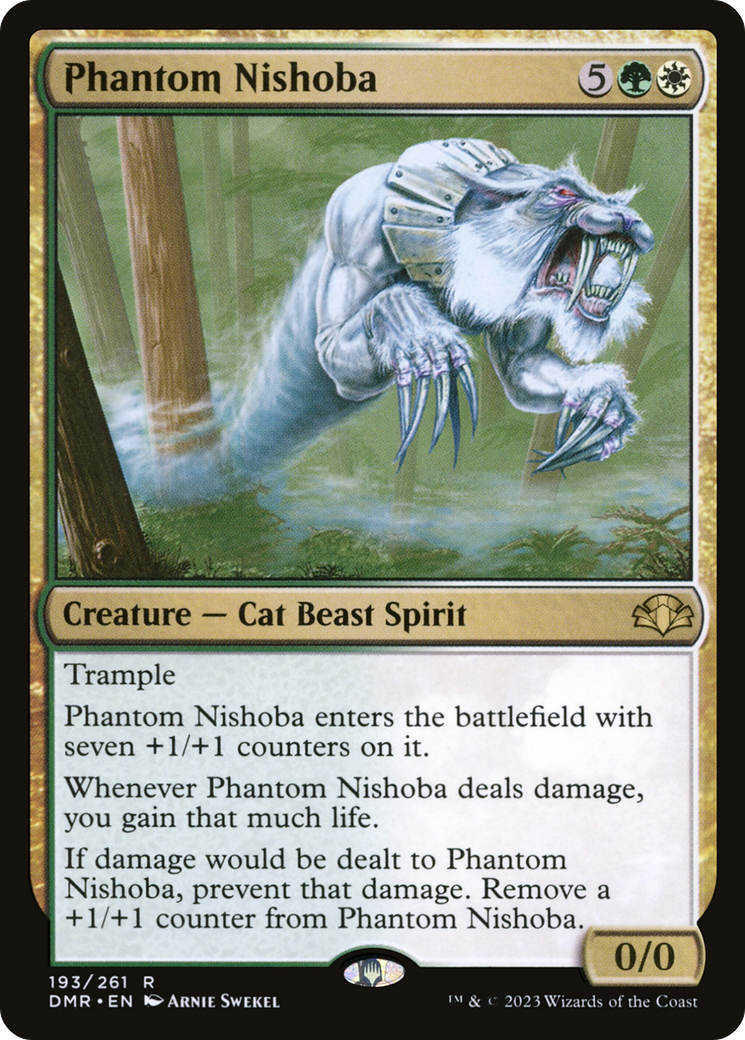 Phantom Nishoba [Dominaria Remastered] | Black Swamp Games