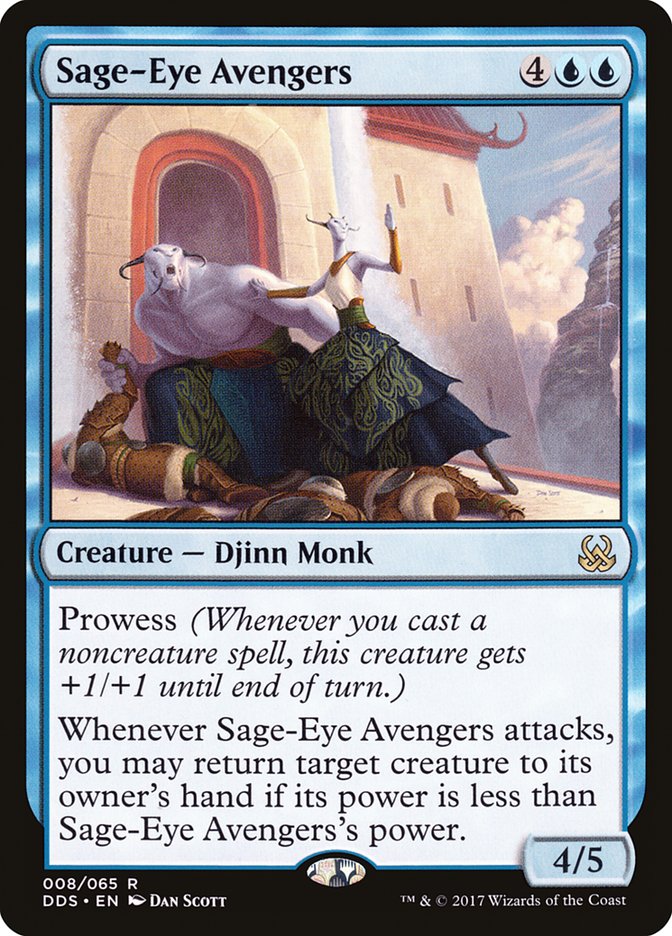 Sage-Eye Avengers [Duel Decks: Mind vs. Might] | Black Swamp Games