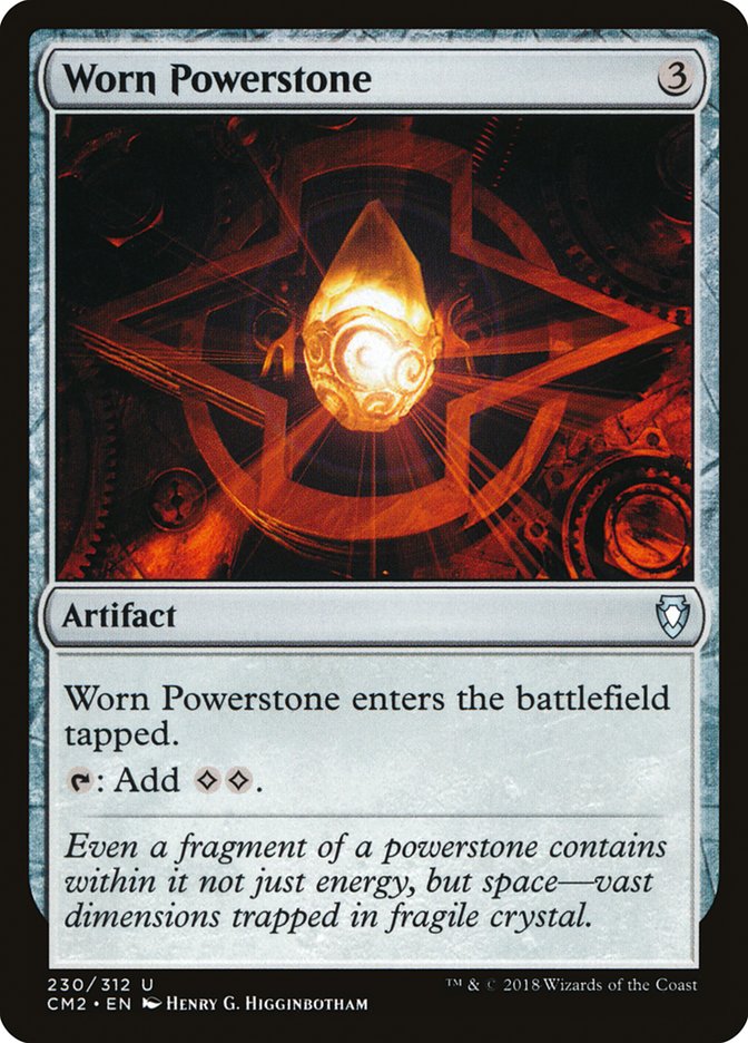Worn Powerstone [Commander Anthology Volume II] | Black Swamp Games