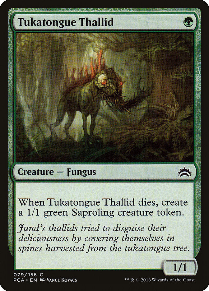 Tukatongue Thallid [Planechase Anthology] | Black Swamp Games