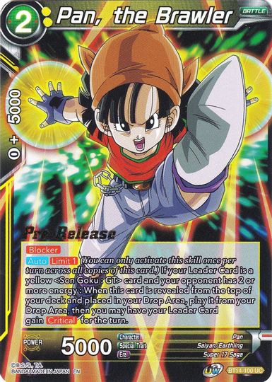 Pan, the Brawler (BT14-100) [Cross Spirits Prerelease Promos] | Black Swamp Games