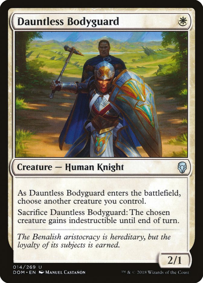 Dauntless Bodyguard [Dominaria] | Black Swamp Games