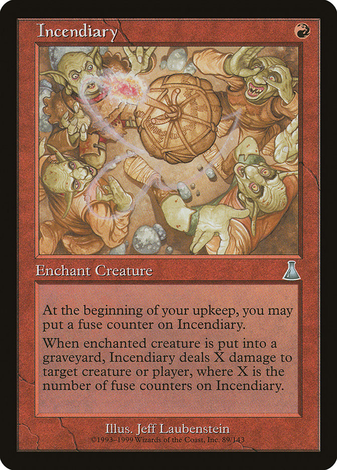Incendiary [Urza's Destiny] | Black Swamp Games