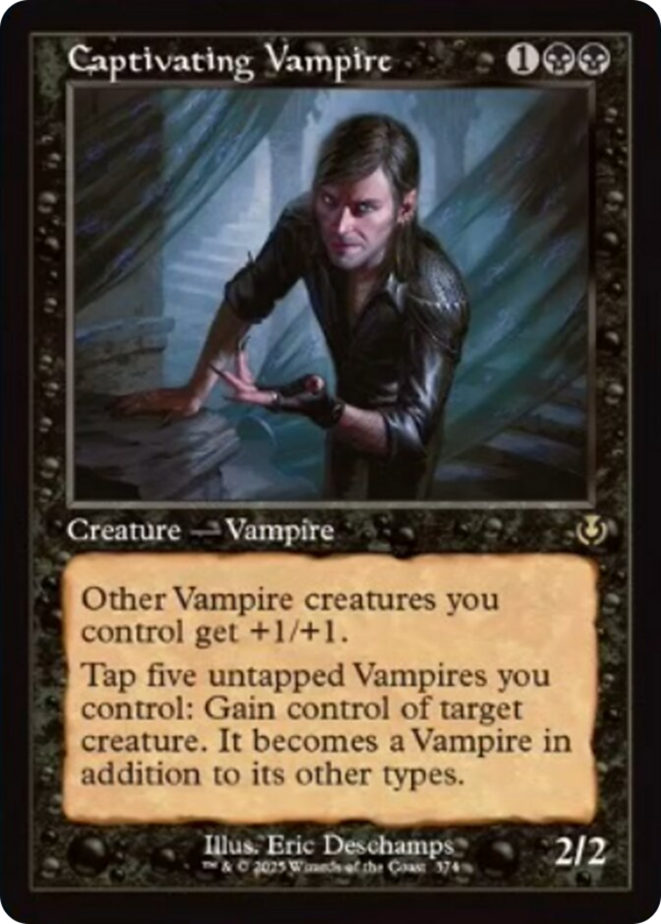 Captivating Vampire (Retro Frame) [Innistrad Remastered] | Black Swamp Games