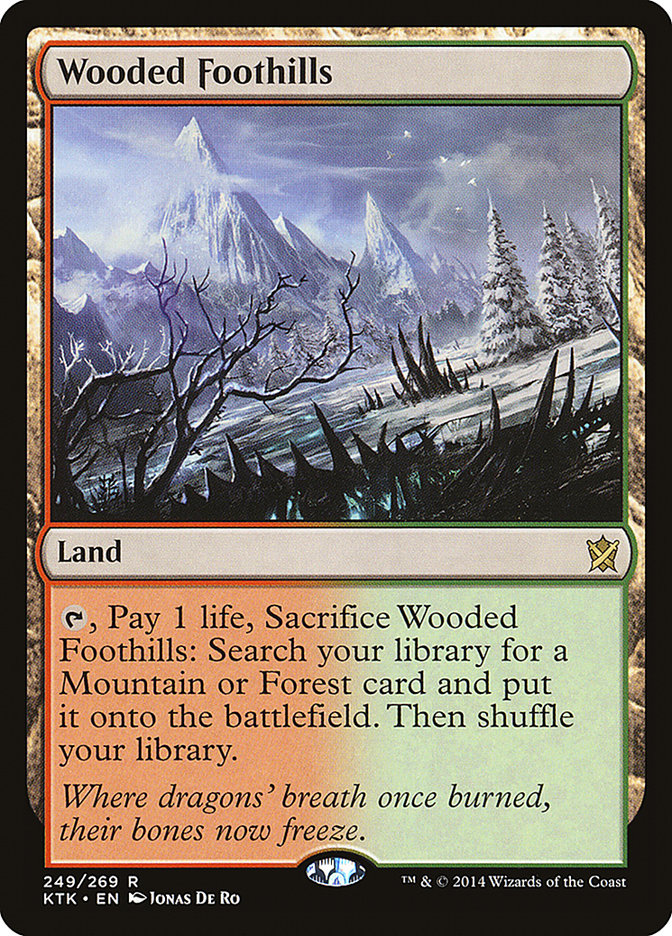 Wooded Foothills [Khans of Tarkir] | Black Swamp Games