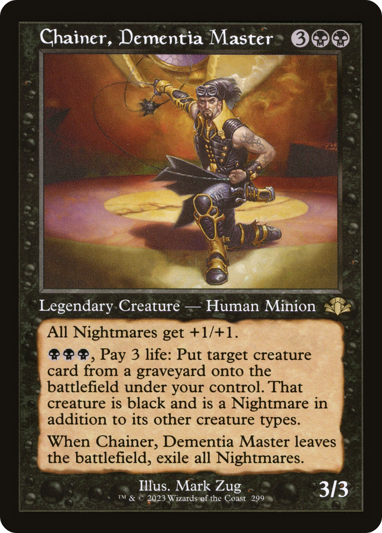 Chainer, Dementia Master (Retro) [Dominaria Remastered] | Black Swamp Games