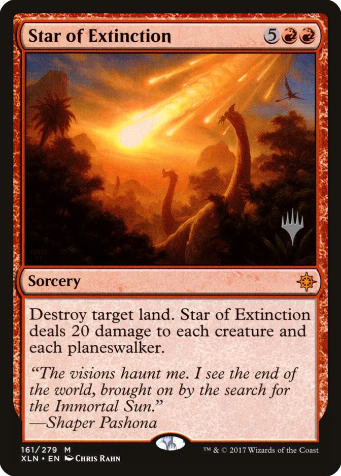 Star of Extinction (Promo Pack) [Ixalan Promos] | Black Swamp Games