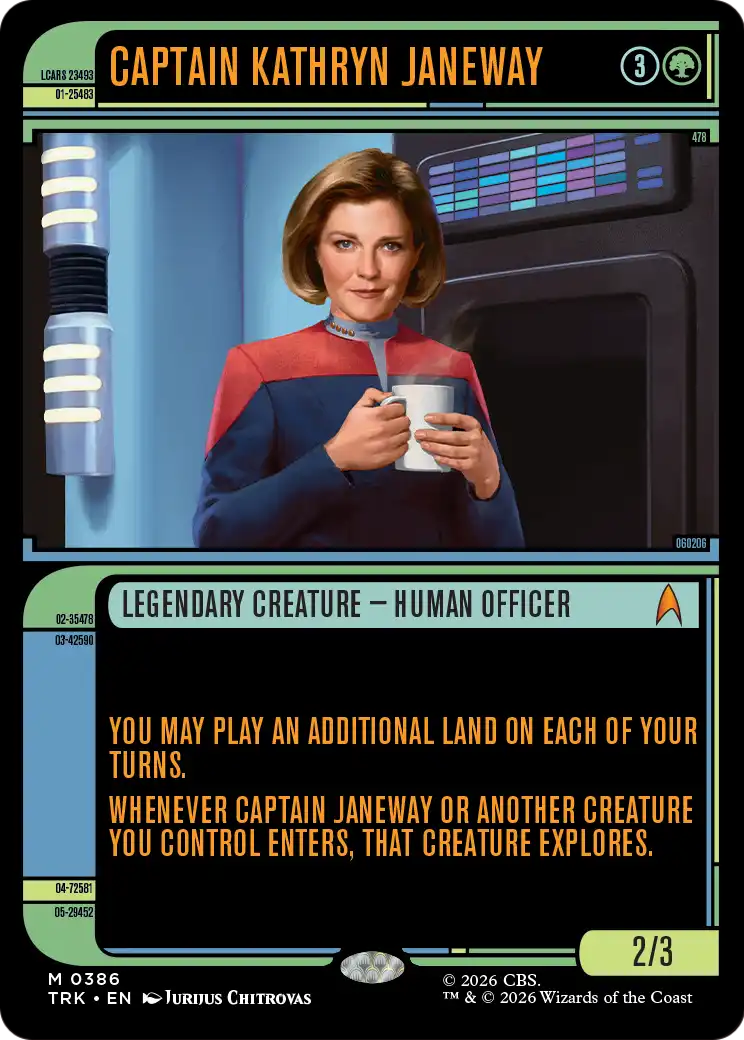 Captain Kathryn Janeway (Showcase) [Star Trek] | Black Swamp Games
