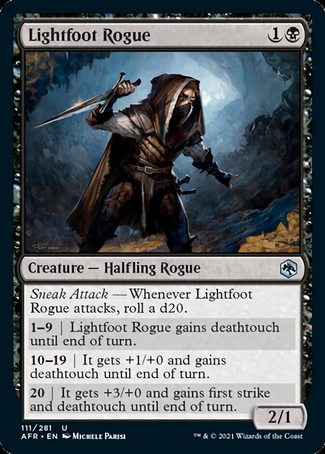 Lightfoot Rogue [Dungeons & Dragons: Adventures in the Forgotten Realms] | Black Swamp Games