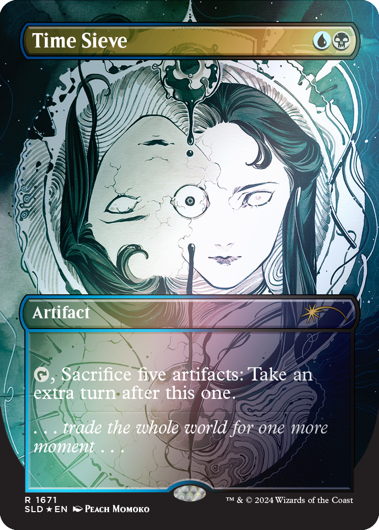 Time Sieve (Rainbow Foil) [Secret Lair Drop Series] | Black Swamp Games