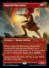 Imperial Recruiter (Borderless Alternate Art) [Modern Horizons 2] | Black Swamp Games
