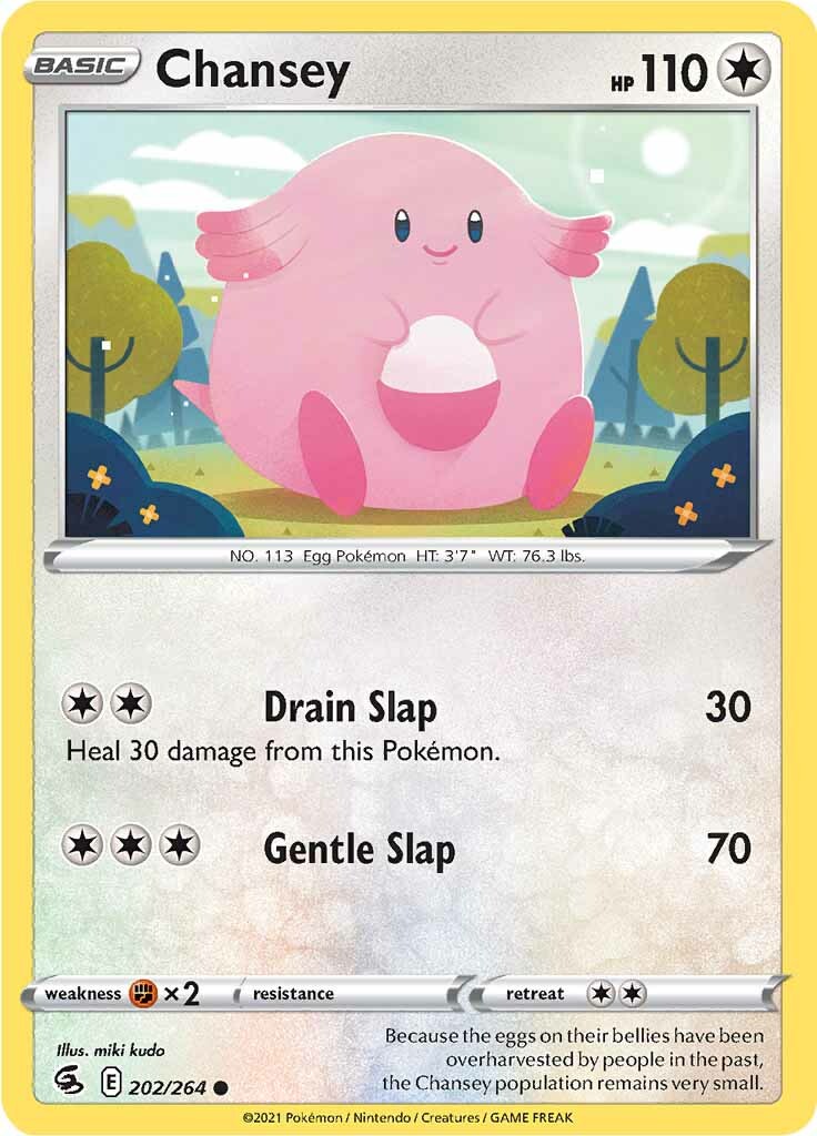 Chansey (202/264) [Sword & Shield: Fusion Strike] | Black Swamp Games