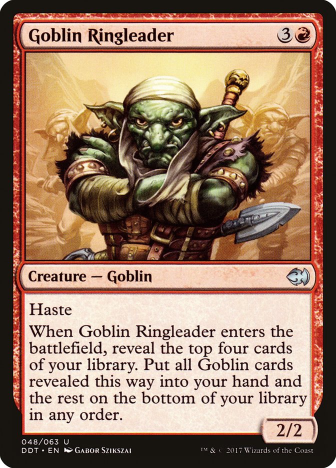 Goblin Ringleader [Duel Decks: Merfolk vs. Goblins] | Black Swamp Games