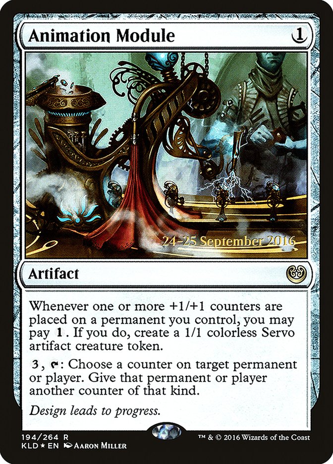 Animation Module [Kaladesh Prerelease Promos] | Black Swamp Games
