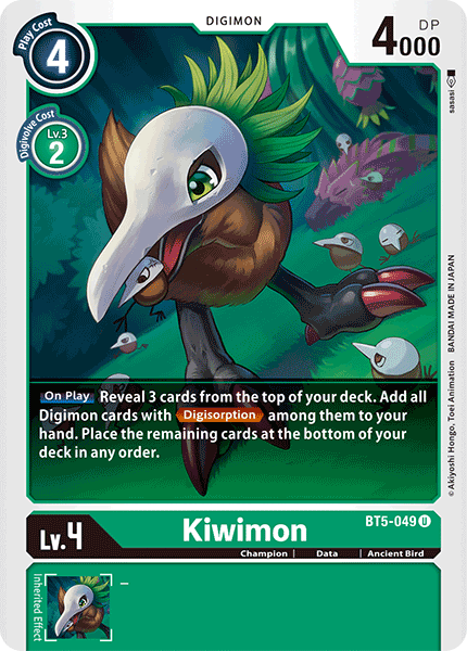 Kiwimon [BT5-049] [Battle of Omni] | Black Swamp Games