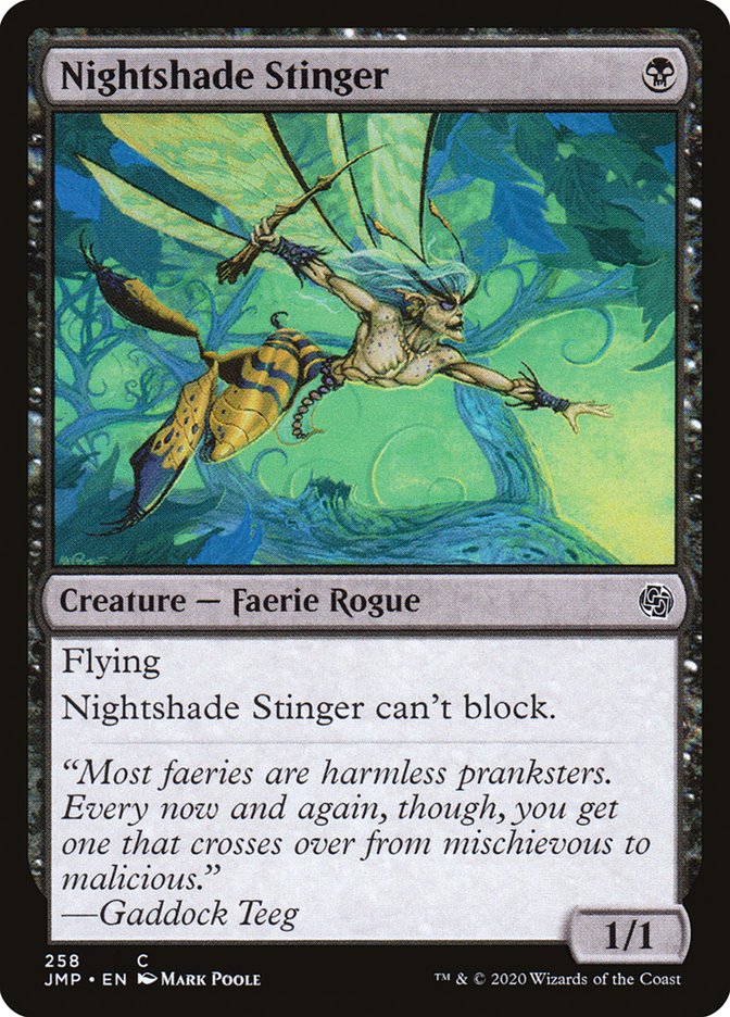 Nightshade Stinger [Jumpstart] | Black Swamp Games