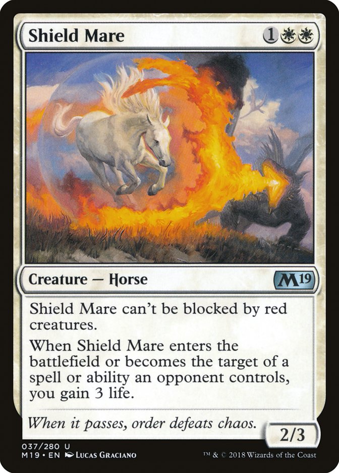 Shield Mare [Core Set 2019] | Black Swamp Games