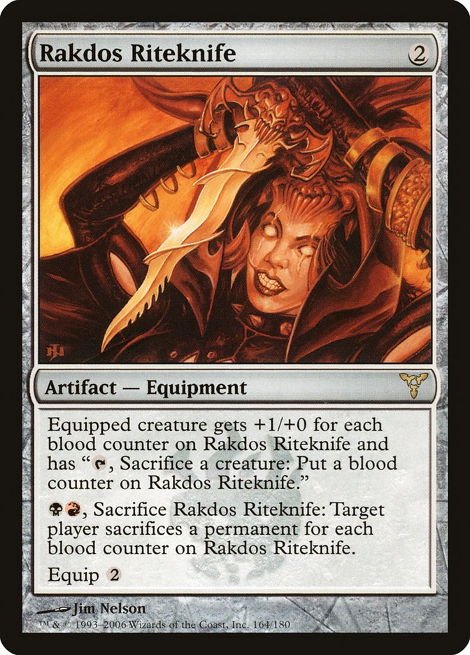 Rakdos Riteknife [Dissension] | Black Swamp Games
