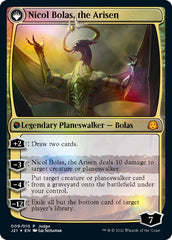 Nicol Bolas, the Ravager // Nicol Bolas, the Arisen [Judge Gift Cards 2021] | Black Swamp Games