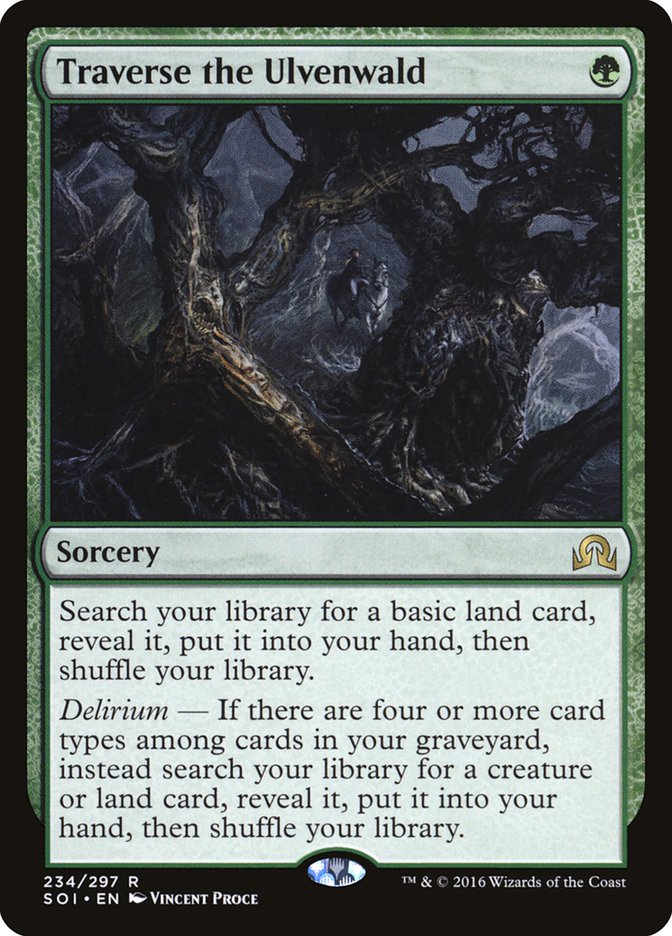 Traverse the Ulvenwald [Shadows over Innistrad] | Black Swamp Games