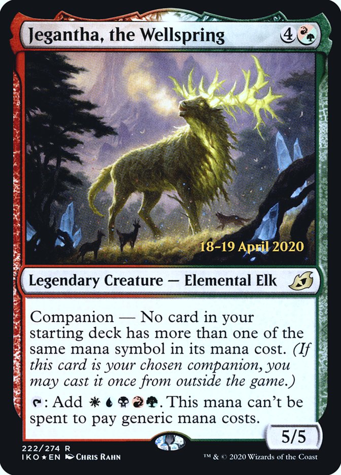 Jegantha, the Wellspring [Ikoria: Lair of Behemoths Prerelease Promos] | Black Swamp Games