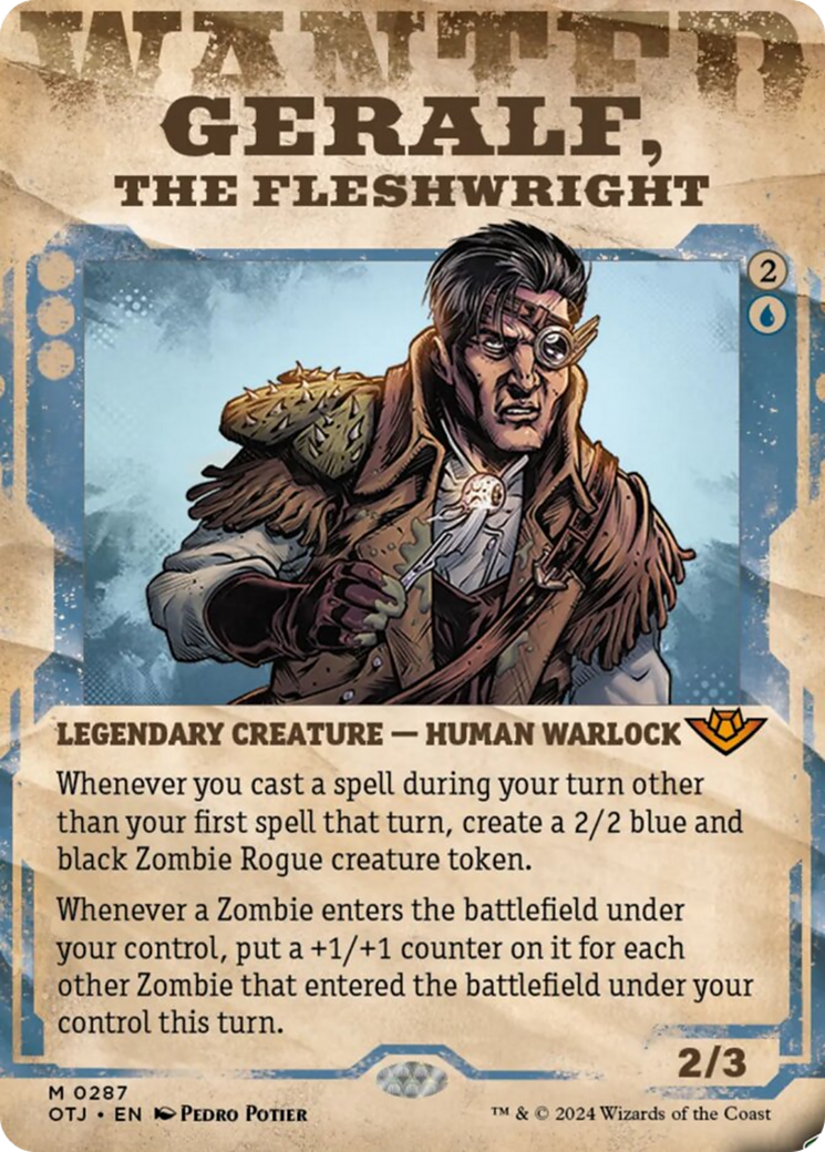 Geralf, the Fleshwright (Showcase) [Outlaws of Thunder Junction] | Black Swamp Games