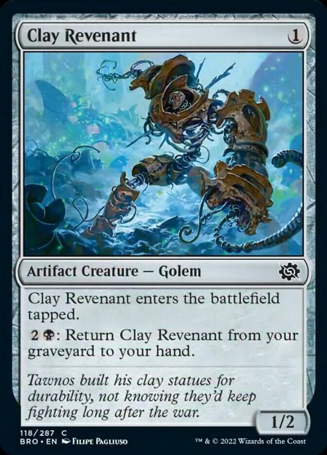 Clay Revenant [The Brothers' War] | Black Swamp Games