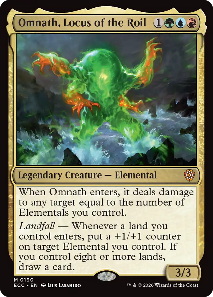 Omnath, Locus of the Roil [Lorwyn Eclipsed Commander] | Black Swamp Games