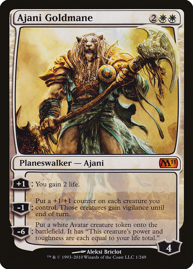 Ajani Goldmane [Magic 2011] | Black Swamp Games