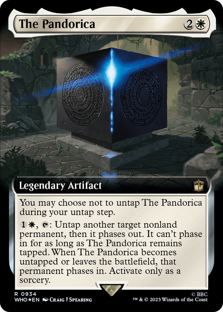 The Pandorica (Extended Art) (Surge Foil) [Doctor Who] | Black Swamp Games