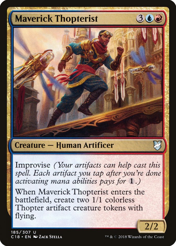 Maverick Thopterist [Commander 2018] | Black Swamp Games